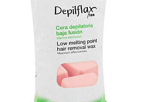 Горячий воск розовый 1кг Depilflax