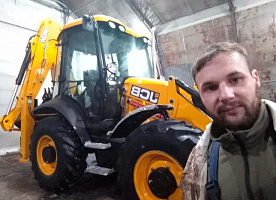 Аренда экскаватора погрузчика JCB