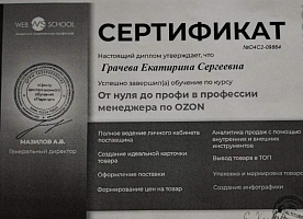 Заполнение карточек товаров на OZON.